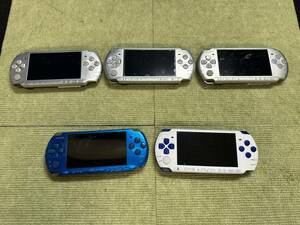 SONY　ソニー　PSP　本体　PSP-3000　5台セット　まとめて　未チェック　ジャンク品