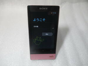 x71 送料198円　SONY WALKMAN Fシリーズ NW-F805 ライトピンク 16GB　動作確認済・初期化済