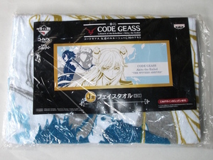 一番くじ CODE GEASS コードギアス J賞 フェイスタオル 復活のルルーシュ 亡国のアキト プライズ品 タオル