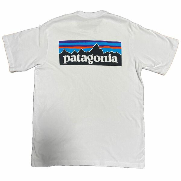 パタゴニア Patagonia patagonia Tシャツ 半袖Tシャツ ロゴプリント XS 半袖 ホワイト