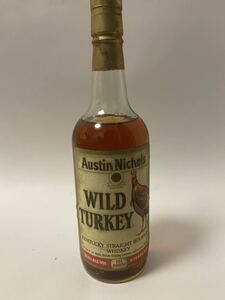 ワイルドターキー 8年 バーボンウイスキー 750ml 50.5% 金キャップ 旧ボトル WILD TURKEY 101PROOF