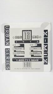 #131【未開封保管品】12インチレコード ★X-MIX URBAN SERIES 12★ 1996年/XRU12/The Fugees/LL Cool J/Coolio/Busta Rhymes/DJ向け/希少盤