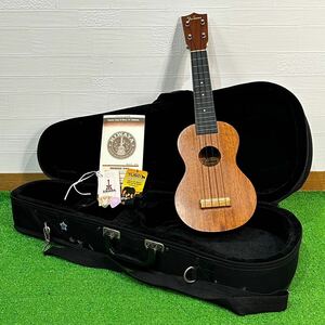 Famousfei trout soprano ukulele FS-1 musical instruments sound equipment UKULELE hard case attaching present condition goods (E497)