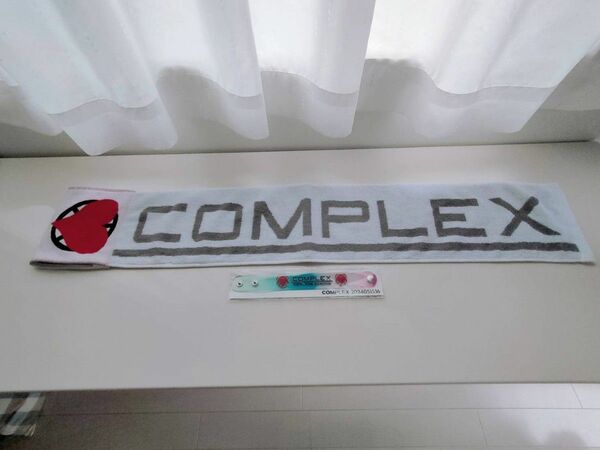 COMPLEX コンプレックス日本一心　マフラータオルとリストバンドのセット