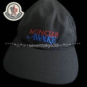 新入荷 本物 新品 4073816 MONCLER モンクレール/1952/AWAKE/大人気 限定高級ブランド BERRETTO BASEBALL CAP ベースボールキャップ 調節可