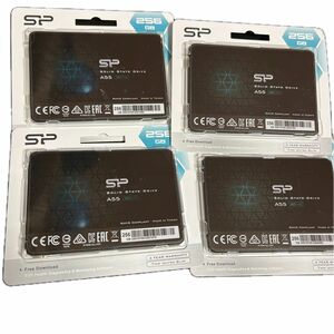 4個セットSSD 256GB SP A55 3D NAND 2.5インチSATA シリコンパワー silicon Power