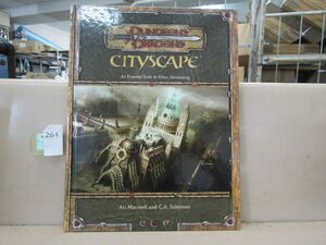 0264　英語版 Dungeons&Dragons Cityscape D&D TRPG ※画像にあるものが全てです