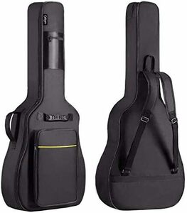 アコースティックギターケース 9mmスポンジ ギターケース アコースティックギター ギグバッグ 軽量 ソフト ケース