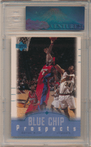 Darius Miles NBA 2000-01 UD Reserve RC Rookie Blue Chip Prospects VGR 89 ルーキーカード ダリアス・マイルズ