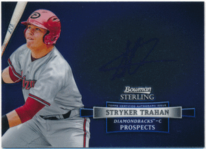 ☆ Stryker Trahan MLB 2012 Bowman Sterling Prospect Signature Auto 直筆サイン プロスペクトオート ストライカー
