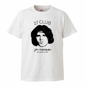 【Lサイズ Tシャツ】ジム・モリスン Jim Morrison The doors ドアーズ サイケデリック LSD 27club LP CD レコード 60s