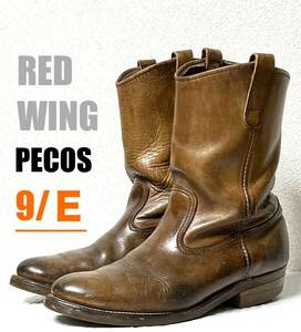 【9/E】ペコスブーツ RED WING ◇レッドウィング　ハーレー　gpz 900 