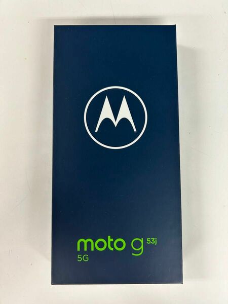 新品未開封　moto g53j 5G 6.5インチ メモリー8GB ストレージ128GB アークティックシルバー