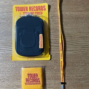 タワーレコード グッズ キャリーポーチ リストバンド ネックストラップ