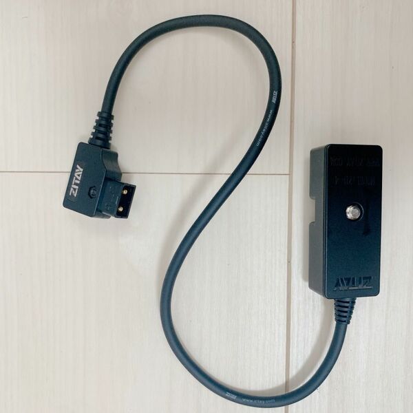 【早い者勝ち】 電源ケーブル 黒 アダプター D-Tap ケーブル 便利 人気