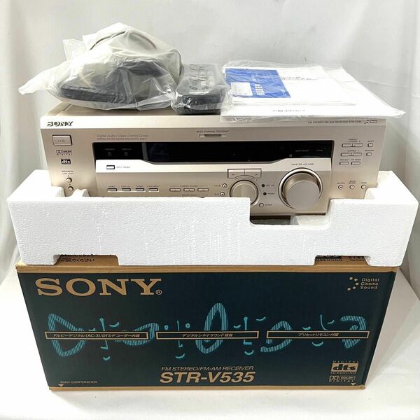【希少☆ほぼ未使用】SONY ソニー AVアンプ STR-V535