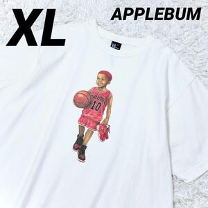 美品★XL★APPLEBUM アップルバム × SLAM DUNK スラムダンク コラボ 半袖Tシャツ 桜木花道 ホワイト