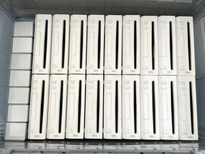 36台 NINTENDO Wii RVL-001 Game console body ニンテンドー ウィー 本体 白色 シロ 黒色 クロ 任天堂 大量 まとめて セット