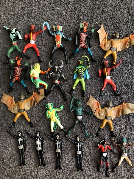 仮面ライダー怪獣 ショッカーフィギュア