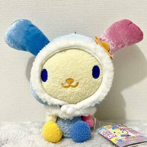 unused Sanrio Usahana small ba Rely na winter costume with a hood . poncho soft toy doll 2006 not for sale gift coat 