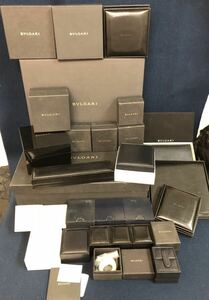 BVLGARI ブルガリ 空箱 時計 アクセサリー ケース ラッピングリボン 大量 まとめ セット ゆうぱっく100サイズ 中古 