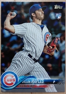 ★RC ルーキー DILLON MAPLES TOPPS 2018 #572 MLB メジャーリーグ ROOKIE CARD ディロン メイプルズ CHICAGO CUBS シカゴ カブス
