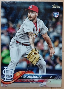 ★RC ルーキー RYAN SHERRIFF TOPPS 2018 #698 MLB メジャーリーグ ROOKIE CARD ライアン シェリフ CARDINALS セントルイス カージナルス