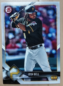 ★JOSH BELL BOWMAN 2018 #92 MLB メジャーリーグ ジョシュ ベル PITTSBURGH PIRATES ピッツバーグ パイレーツ