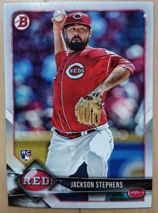 ★RC ルーキー JACKSON STEPHENS BOWMAN 2018 #48 MLB メジャーリーグ ROOKIE CARD ジャクソン スティーブンス CINCINNATI REDS レッズ
