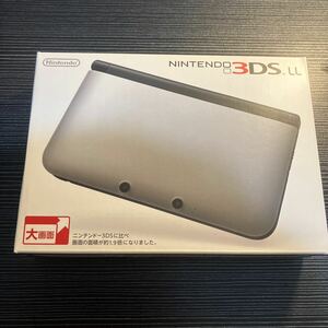 [ box attaching completion goods ]NINTENDO 3DS LL Nintendo silver 