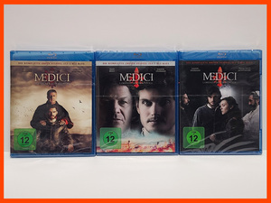 『メディチ 全3シーズン・セット』輸入盤・新品Blu-ray 15世紀期のフィレンツェで財閥として君臨した一家の軋轢を描く、華麗な傑作/Medici