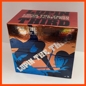 『LUPIN THE THIRD second tv,DVD-BOX』中古 1977年から1980年にかけて放送された、ルパン三世 (TV第2シリーズ)を全155話収録/名作アニメ