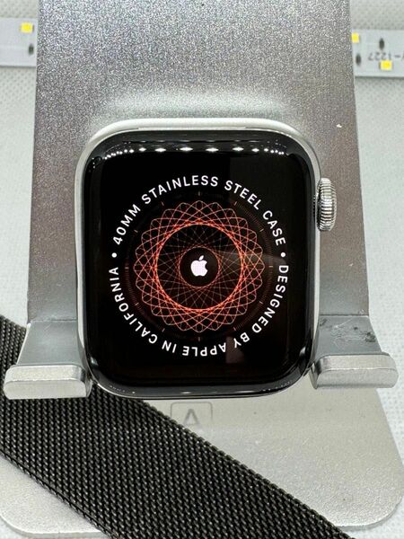 Apple Watch series 6 HERMES 40mm シルバーステンレス