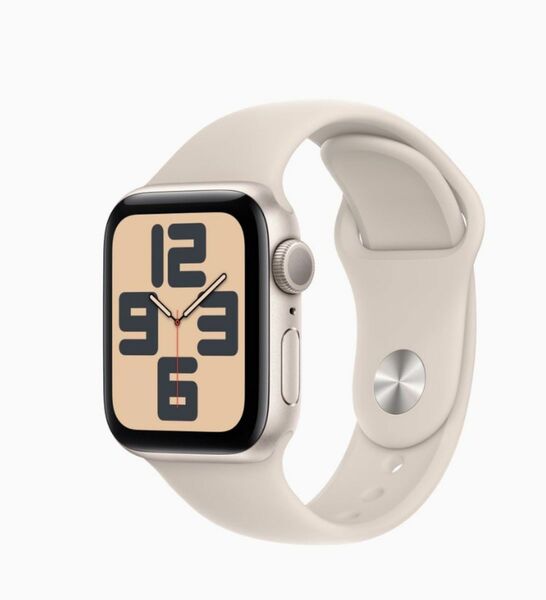【新品未開封品】Apple Watch SE GPSモデル 40mm スターライトスポーツバンド M/L 第2世代