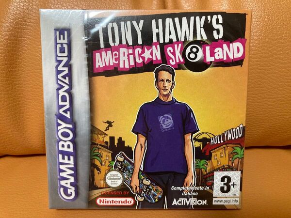 新品 未開封 海外版 日本未発売 TONY HAWK'S AMERICAN'S SK8LAND GBA