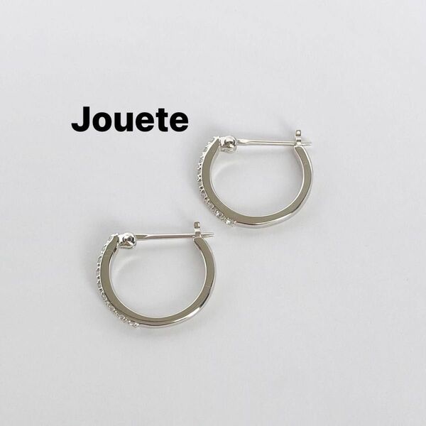 Jouete ジュエッテ フープピアス ジルコニア