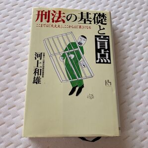刑法の基礎と盲点 ここまでは大丈夫、ここからは罪になる 講談社ニューハードカバー/河上和雄 (著者)