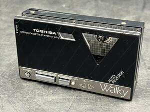 TOSHIBA/東芝 Walky/ウォーキー カセット プレーヤー 通電ＯＫ KT-AS10
