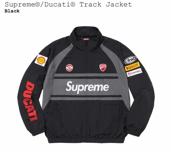 Supreme Ducati Track Jacket Black シュプリーム ドゥカティ トラック ジャケット ブラック L