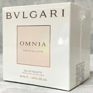 新品未開封 BVLGARI ブルガリ オムニア クリスタリン オードトワレ 香水 40ml OMNIA CRYSTALLINE