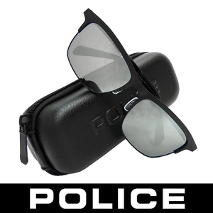 1 иен ~ есть перевод POLICE Police titanium зеркало солнцезащитные очки 179J 531M (62) новый товар *