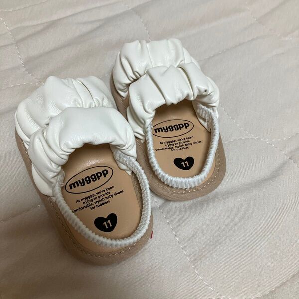 ベビー ルームシューズ サンダル 10.5センチ 室内 オシャレ