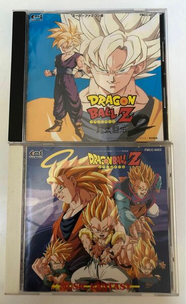 ドラゴンボールZ 超武闘伝2 ミュージックファンタジー CD 2セット