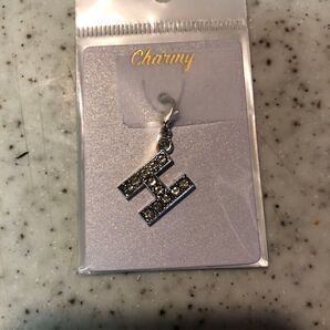 新品 未開封 H イニシャル チャーム アクセサリー