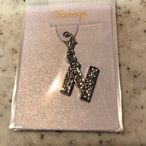新品 未開封 N イニシャル チャーム N