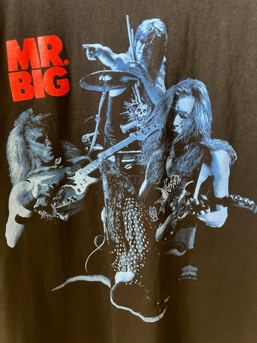Lサイズ MR BIG ミスタービッグ 武道館 ツアーTシャツ 2025 来日 Lサイズ MR BIG ミスタービッグ 武道館 ツアーTシャツ 2025 来日