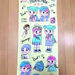 新品。不二家 Peko&Poko・フェイスタオル