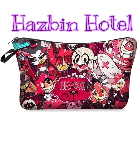 B ハズビンホテル Hazbin Hotel ポーチ 小物入れ
