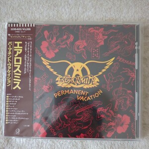 エアロスミス／パーマネント・ヴァケイション　税表記無し　32XD-822　AEROSMITH/PERMANENT VACATION