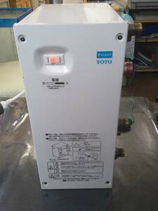 送料無料 TOTO 小型電気温水器 RE06S(A)T4 通電確認